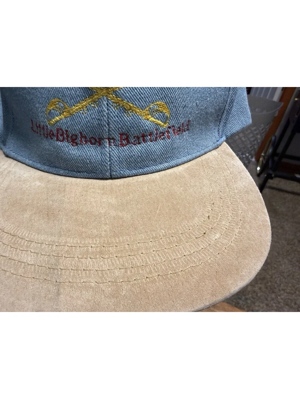 Vintage Little Bighorn Battlefield U.S Cavalry Montana Hat